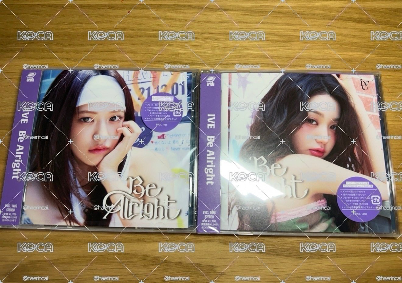 IVE 全新未拆專 BE ALRIGHT 安日專