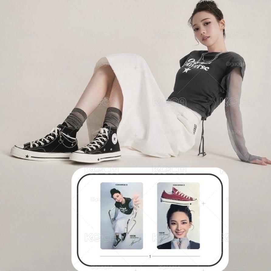karina x converse