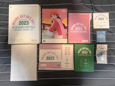 IVE 2023年曆（無小卡）