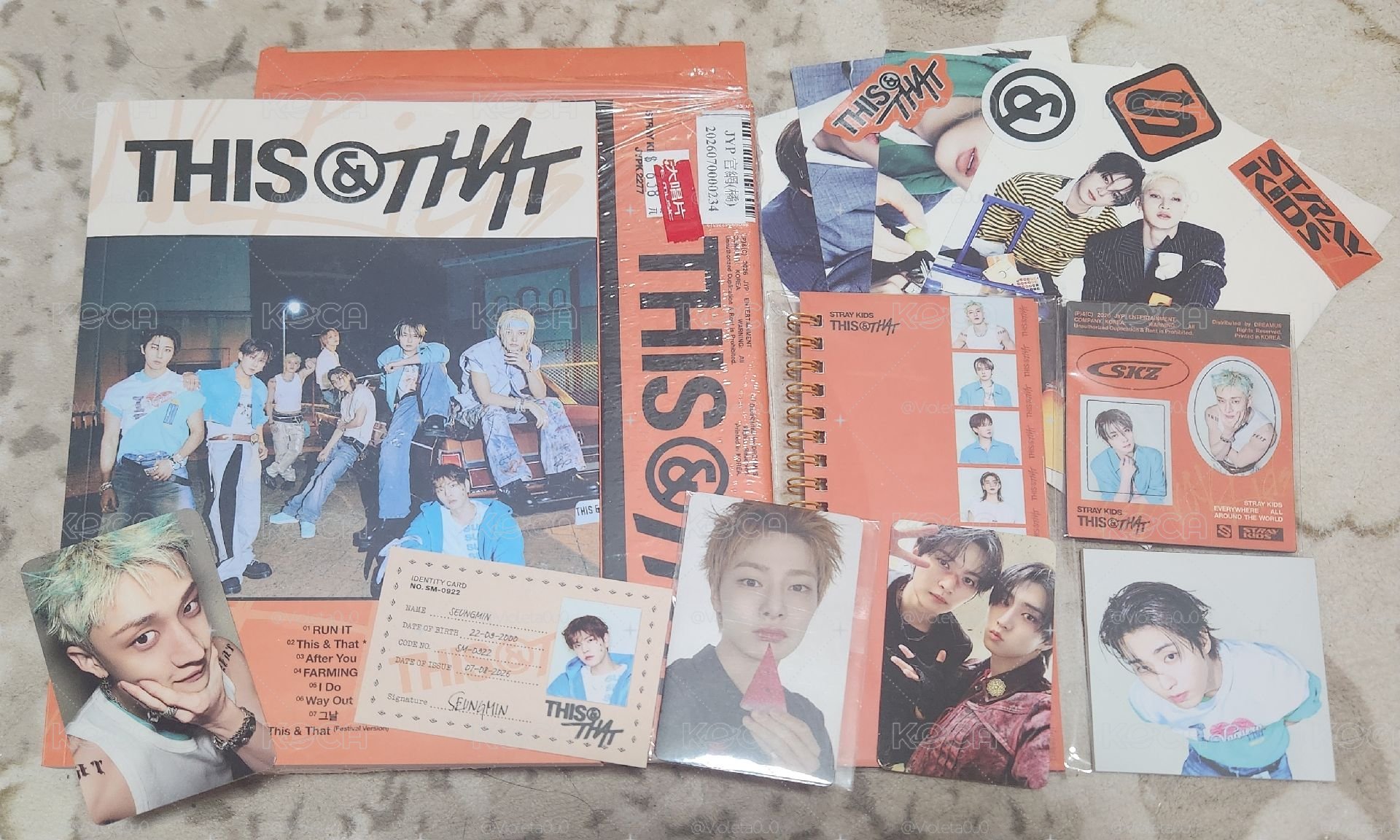 THIS & THAT 專輯 普版 THAT ver. JYP通路