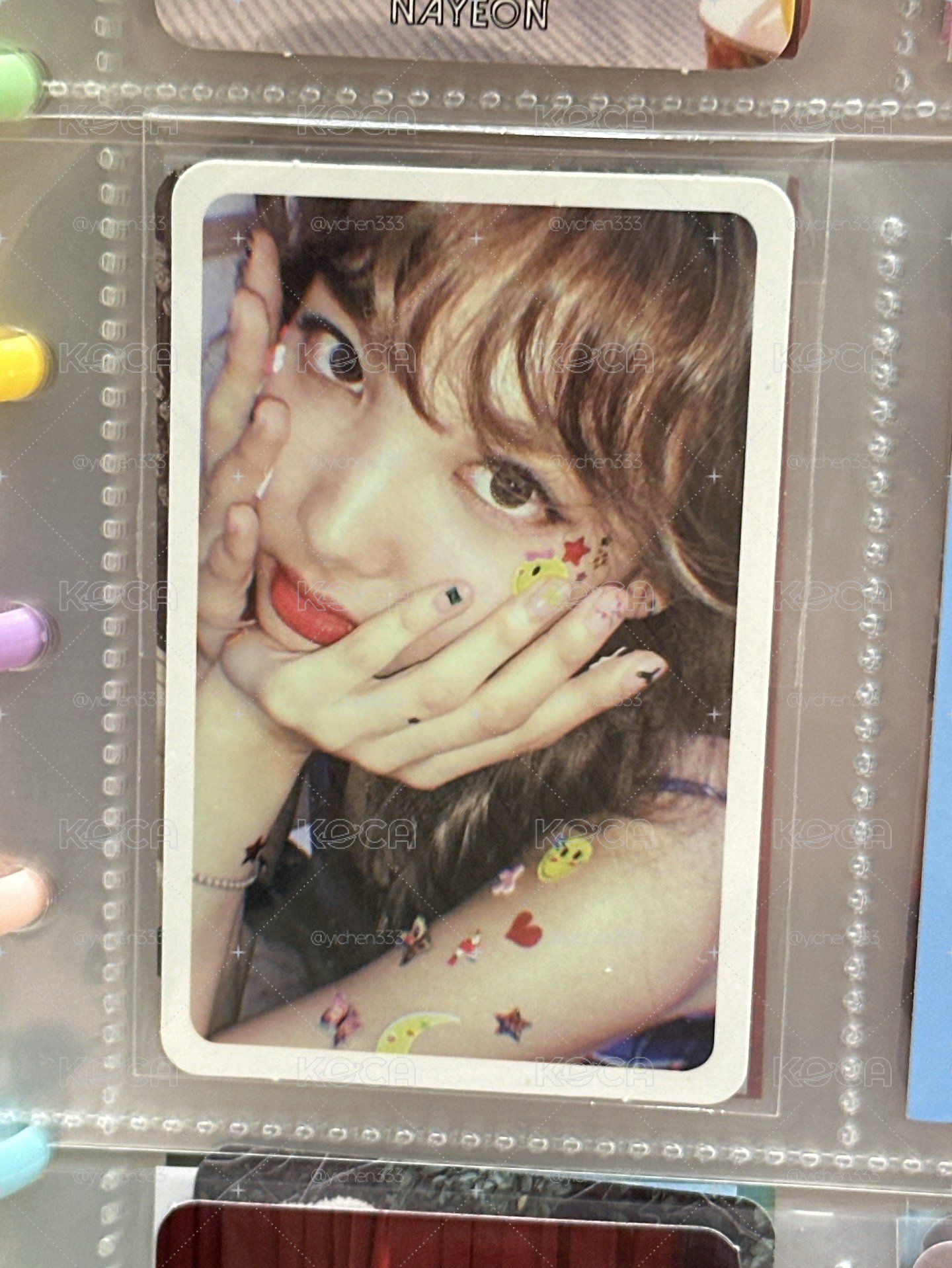 貼紙璉 twicetagram 專卡