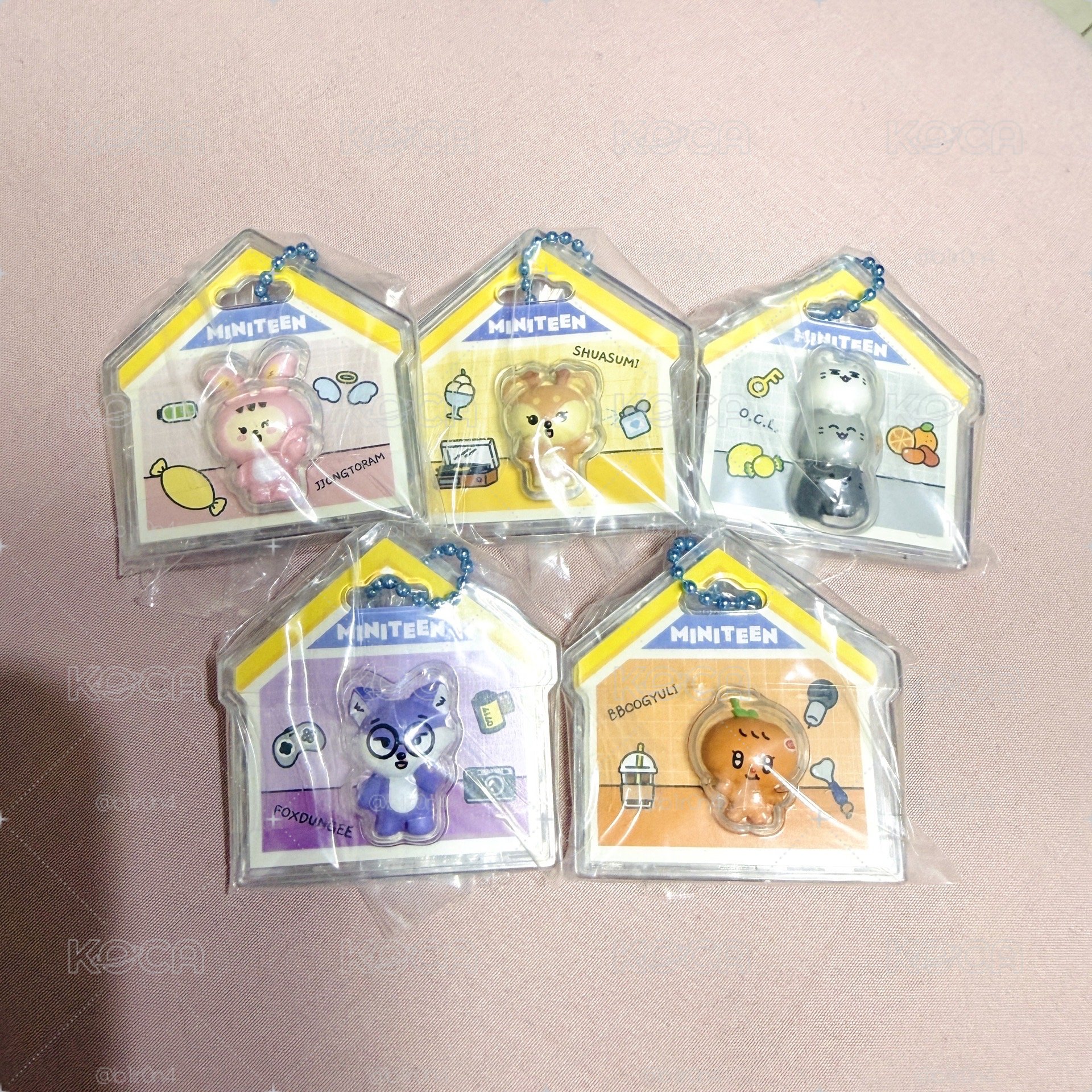 漢秀俊圓寛 MINITEEN 食玩吊飾
