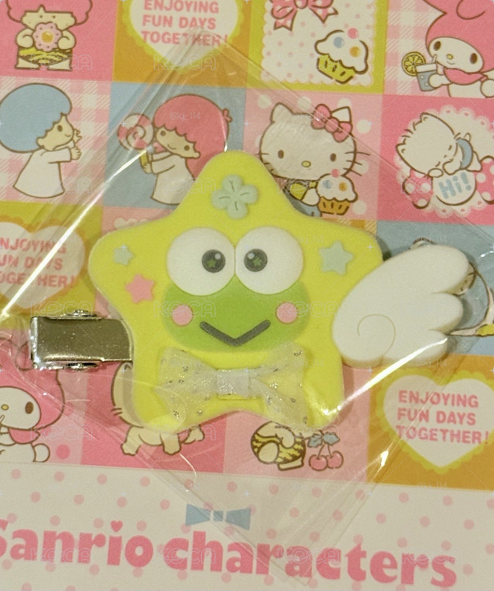  ✩‧₊˚大眼蛙髮夾 ✩‧₊˚