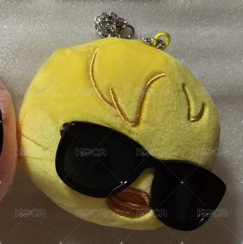 墨鏡大頭小雞娃吊飾