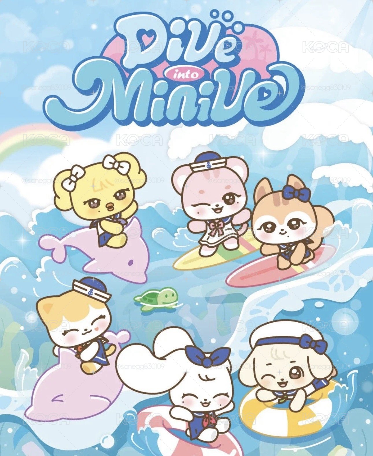 IVE x MINIVE POP-UP STORE ’DIVE INTO MINIVE’ 快閃店週邊