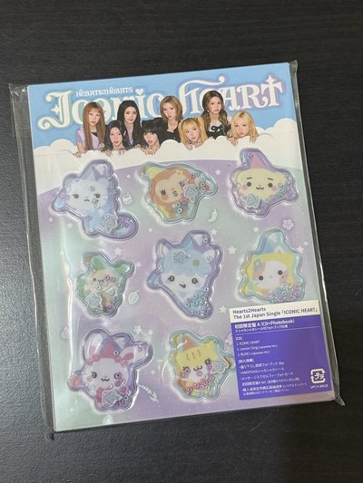 Hearts2Hearts JP單一 A版 專輯 貼紙專