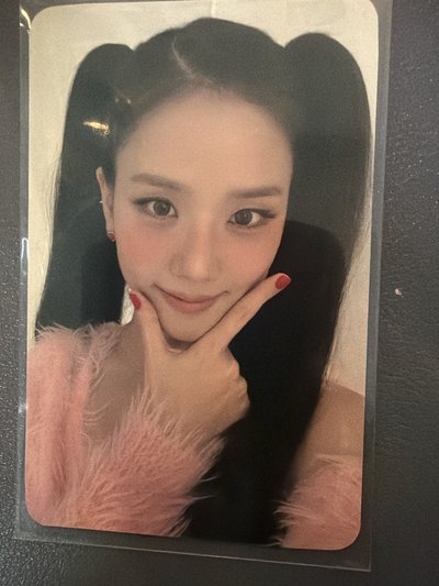 Jisoo solo 預售特典卡