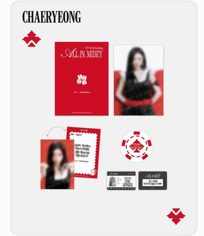 ITZY 飯咪 成員照片組全新現貨