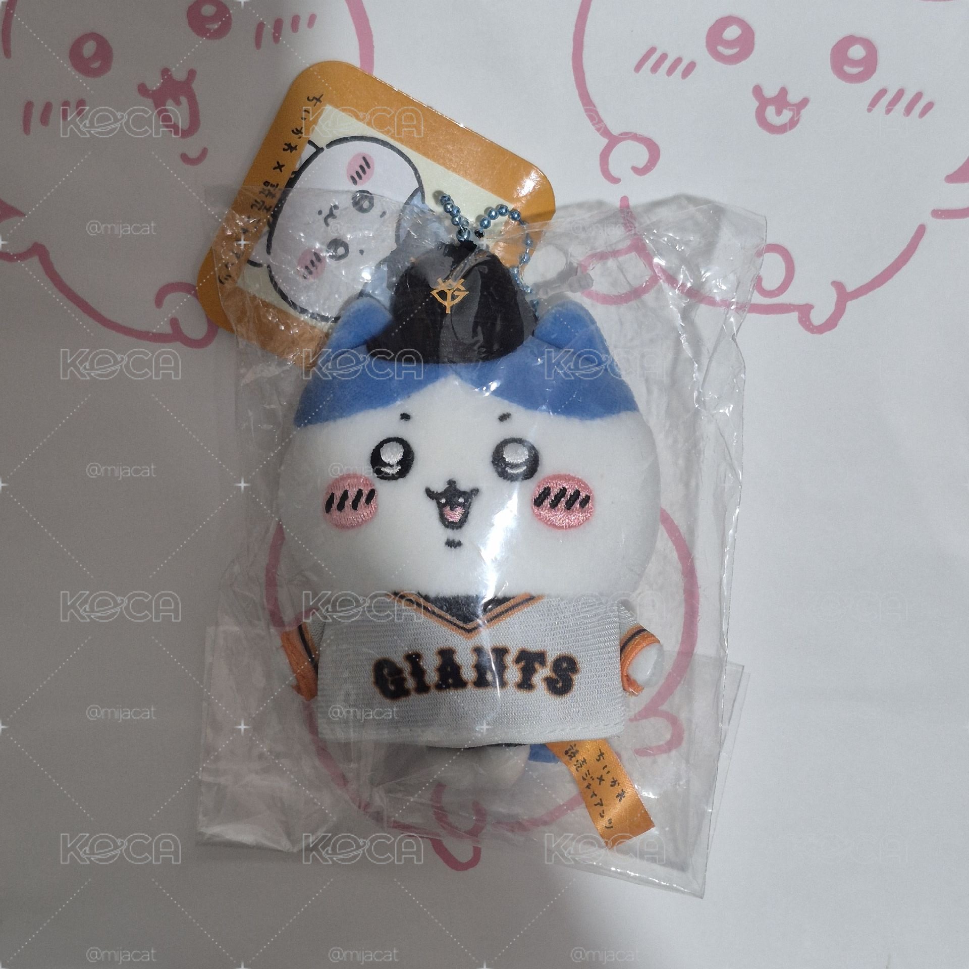 日版現貨｜巨人隊小八 娃娃吊飾