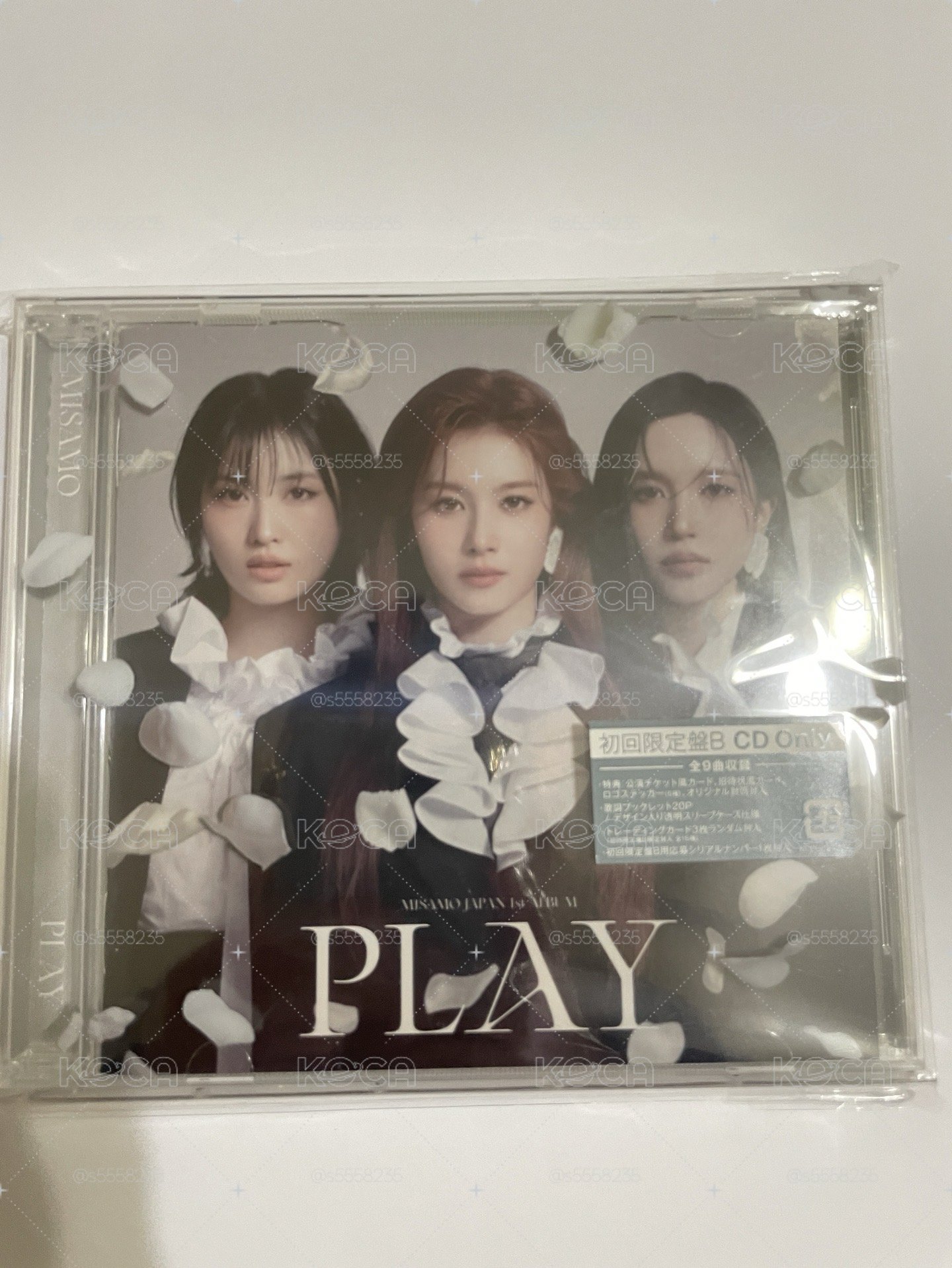 MISAMO  PLAY 初回限定盤 B 全新未拆專
