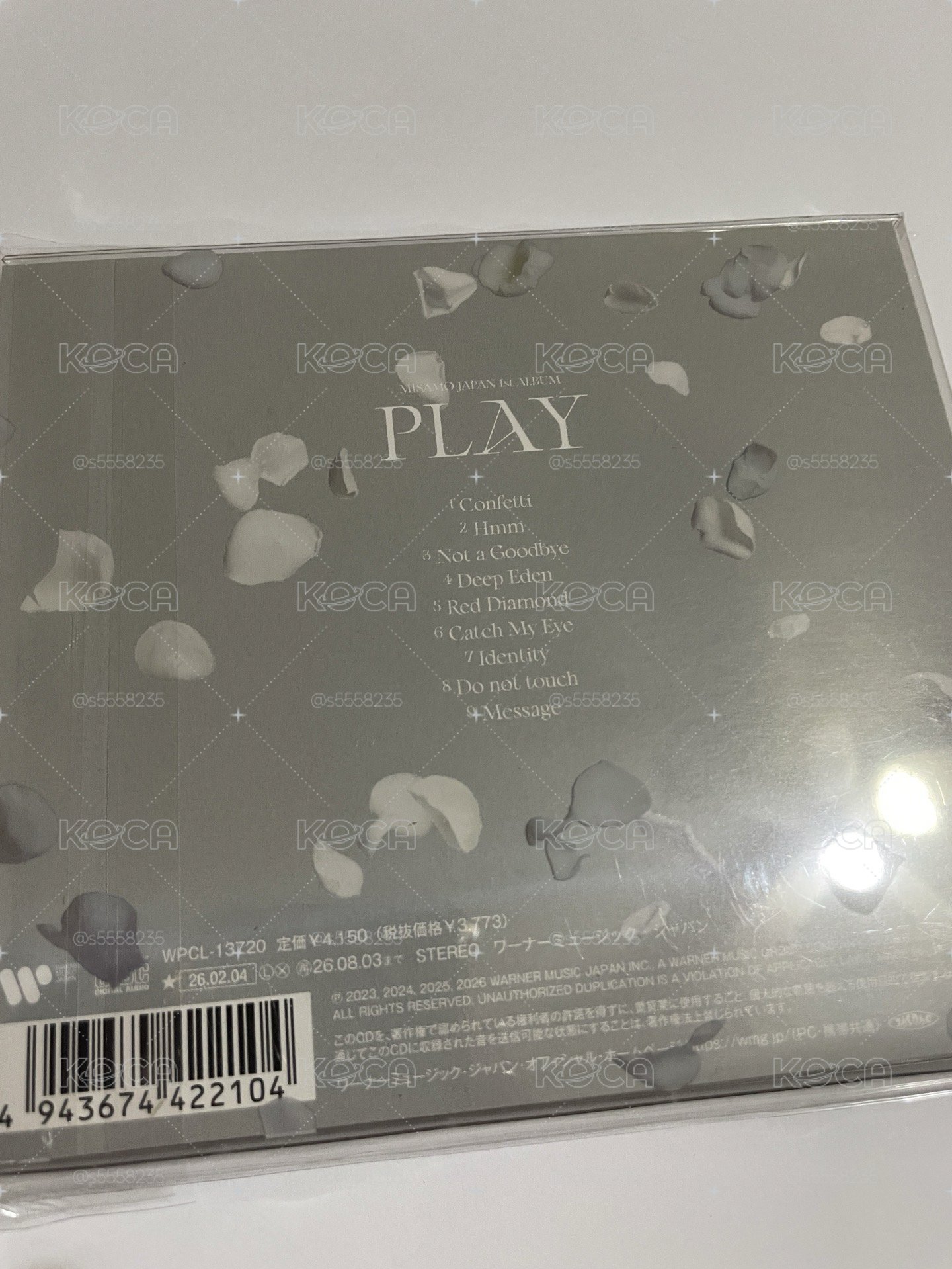 Misamo play 初回限定盤 B