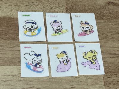 夏日首爾貼紙整套