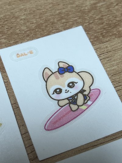 夏日首爾貼紙整套