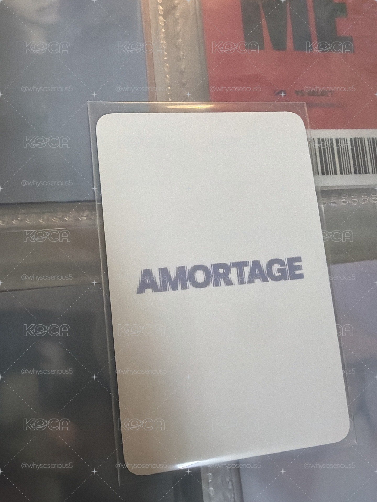 歪嘴Jisoo AMORTAGE 雙馬尾