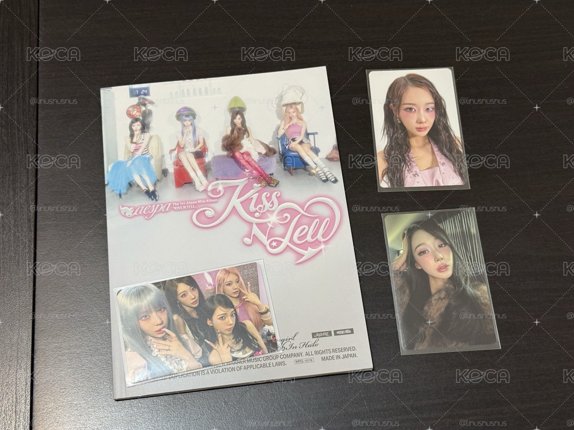 KISS N TELL Limited Edition Ver. 專輯 樂天特典