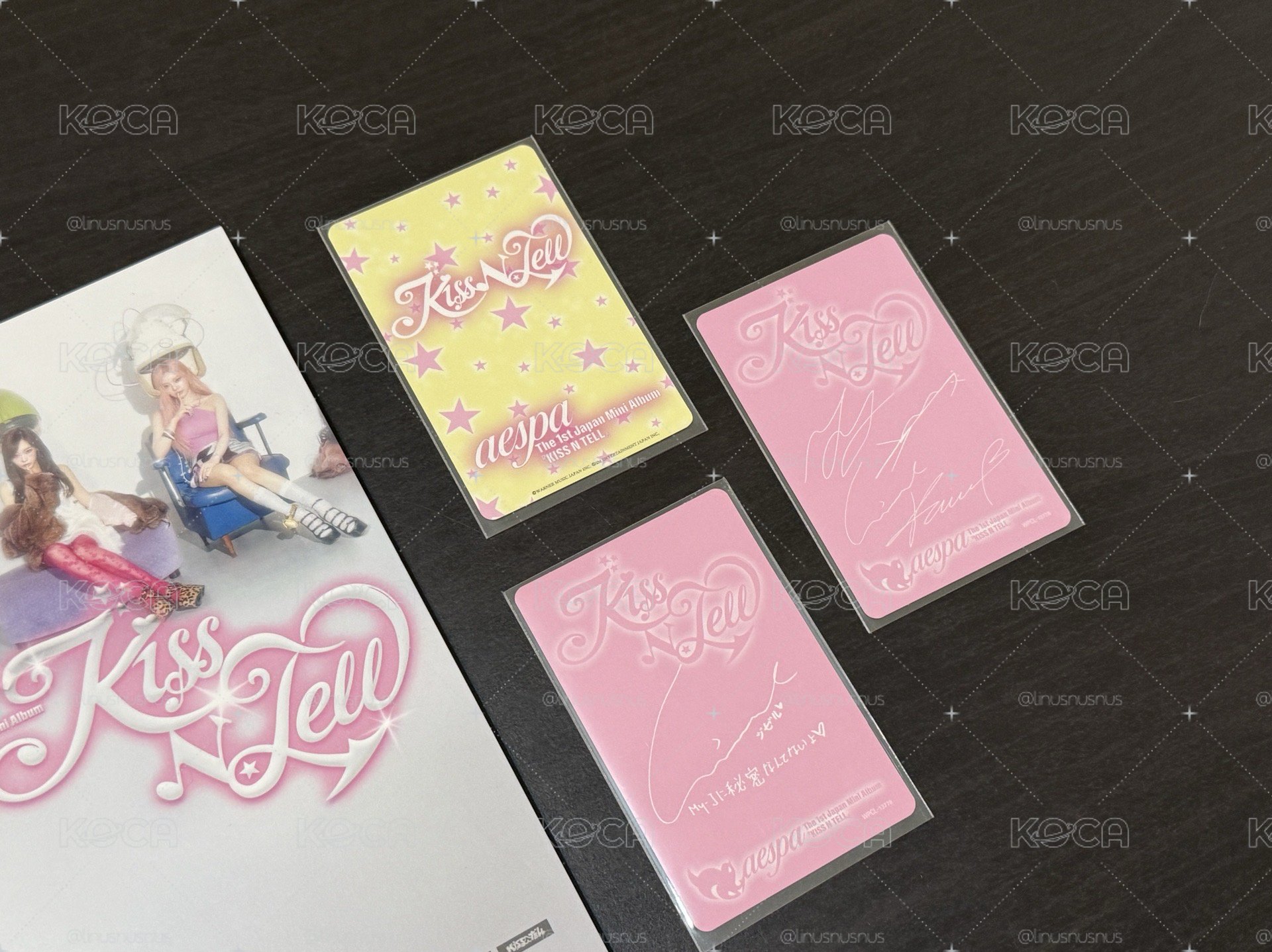 KISS N TELL Limited Edition Ver. 專輯 樂天特典