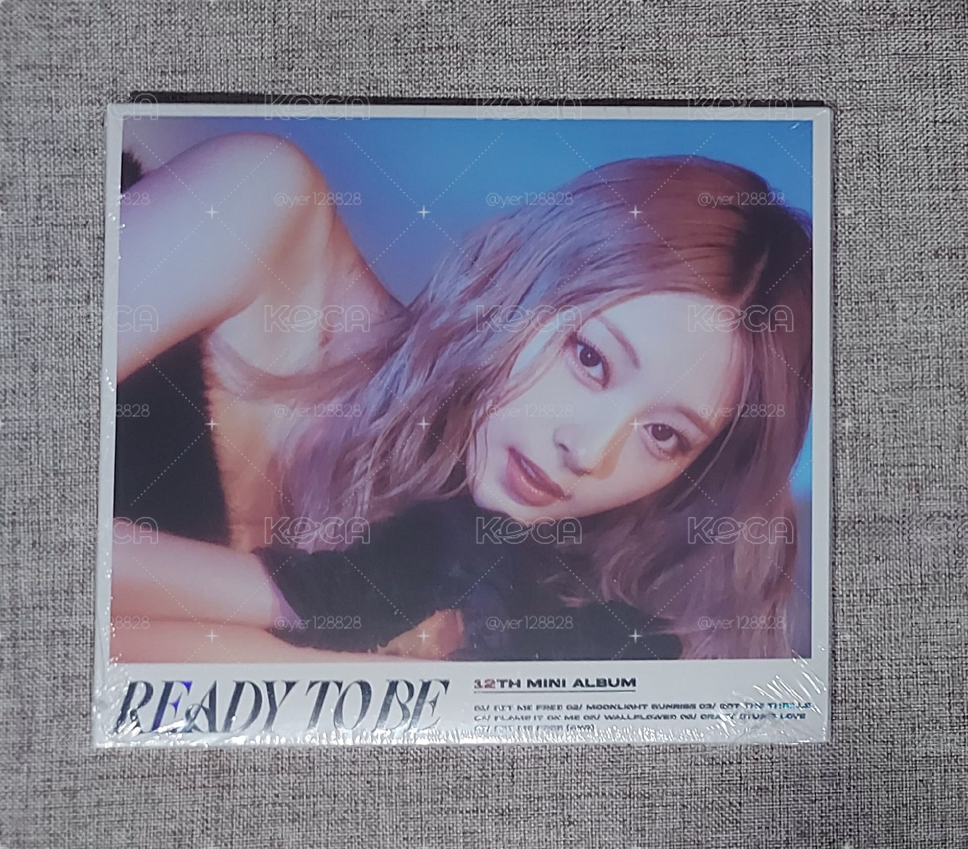 READY TO BE 子瑜單封 未拆