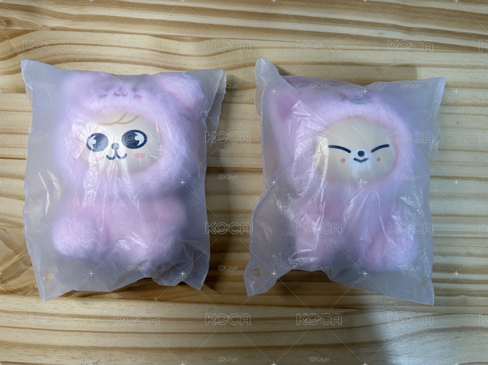 6期 飯咪 粉色毛絨娃