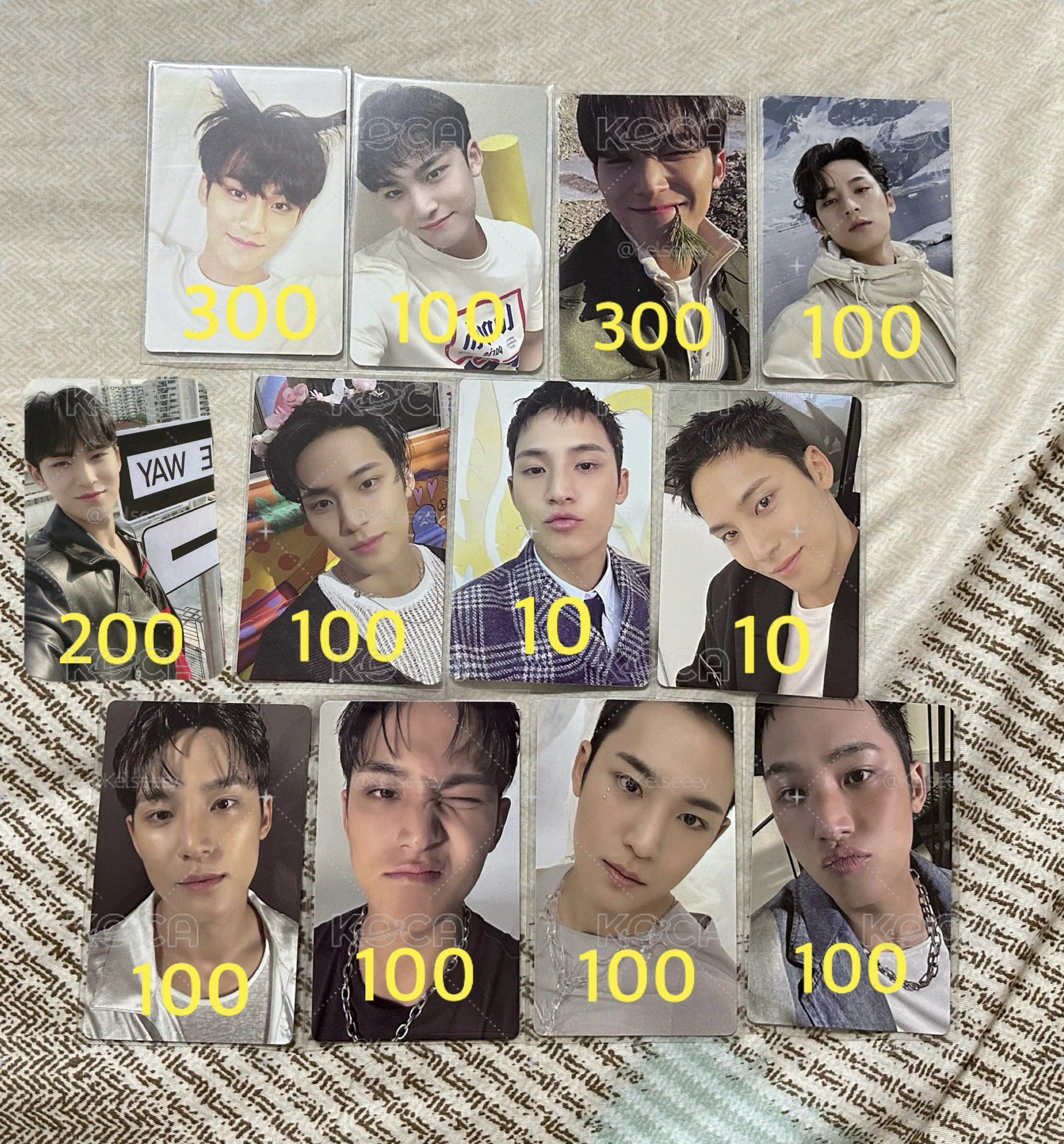 金珉奎 Mingyu 小卡 專卡