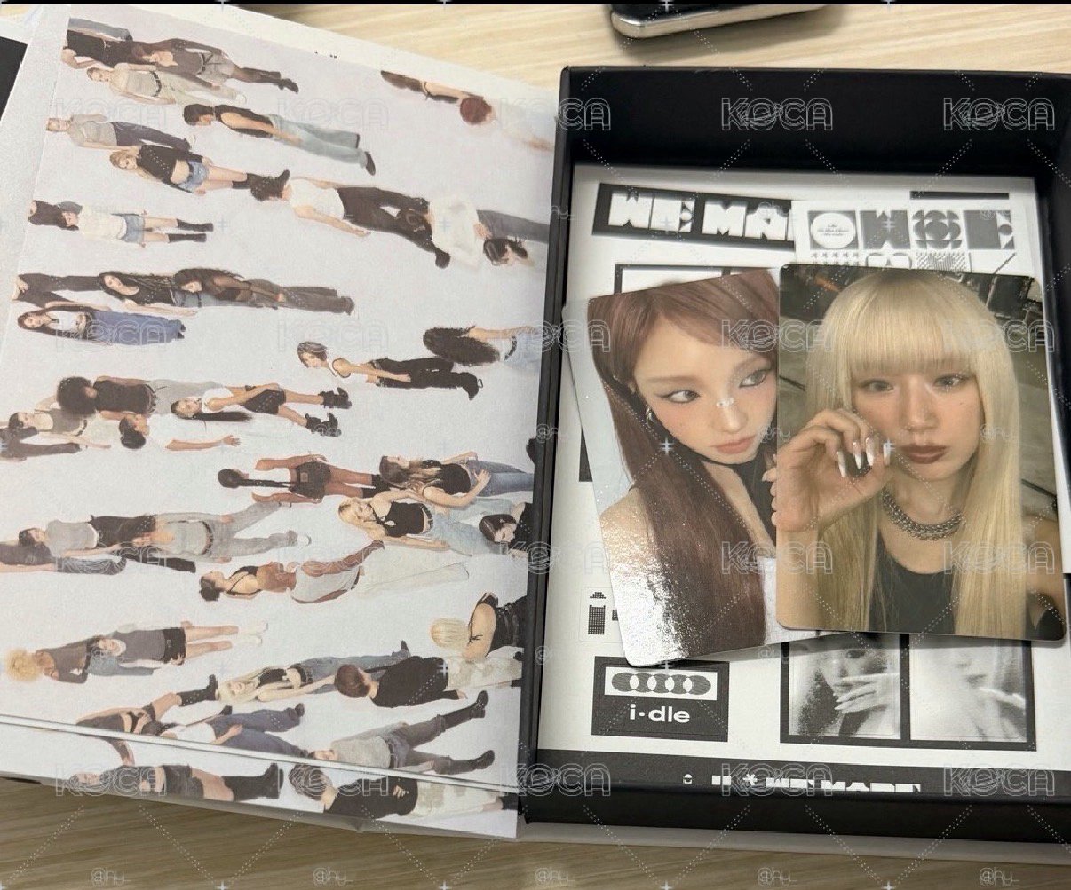 i-dle 迷九 mono版已拆全專