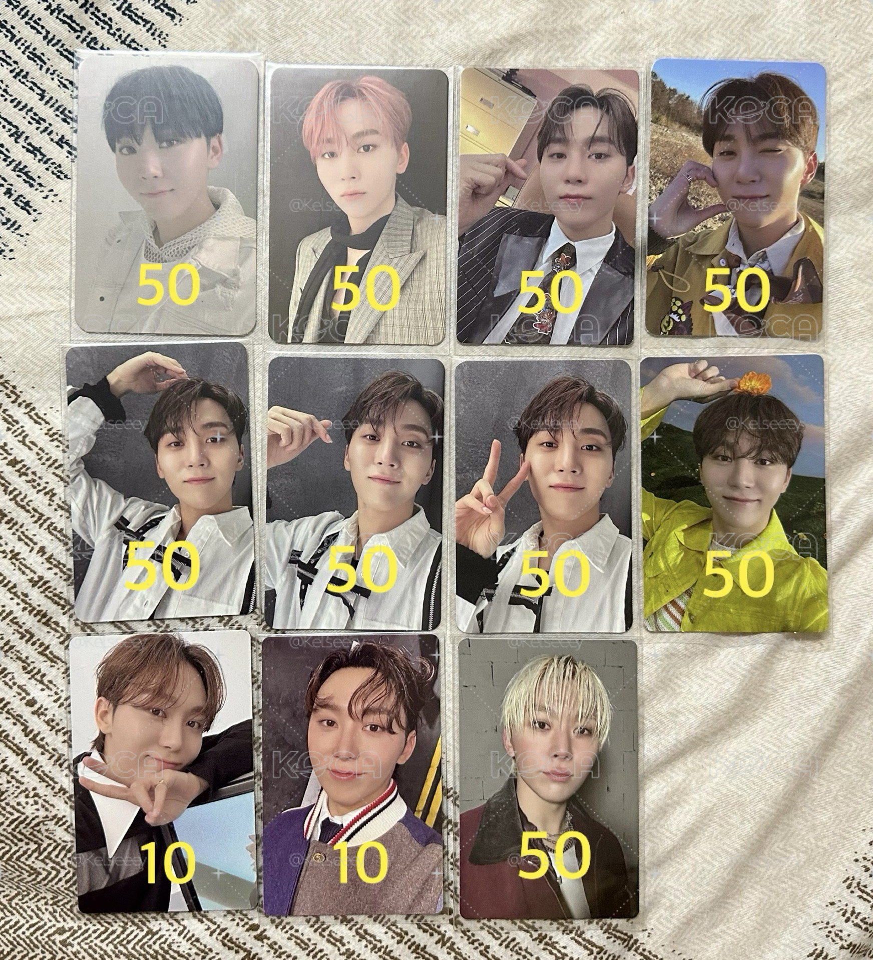 🤍夫勝寛 Seungkwan 小卡 專卡