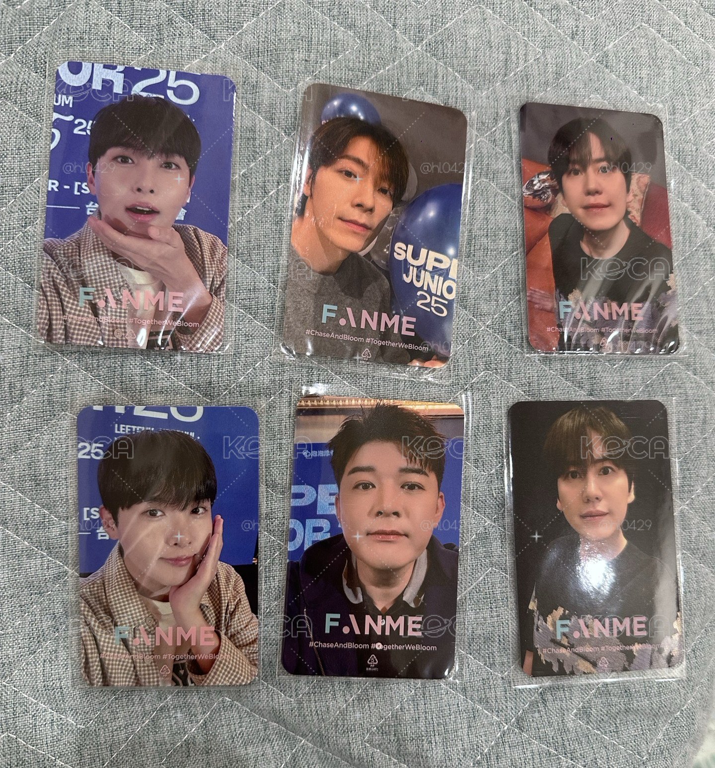 SJ FANME簽售特典卡