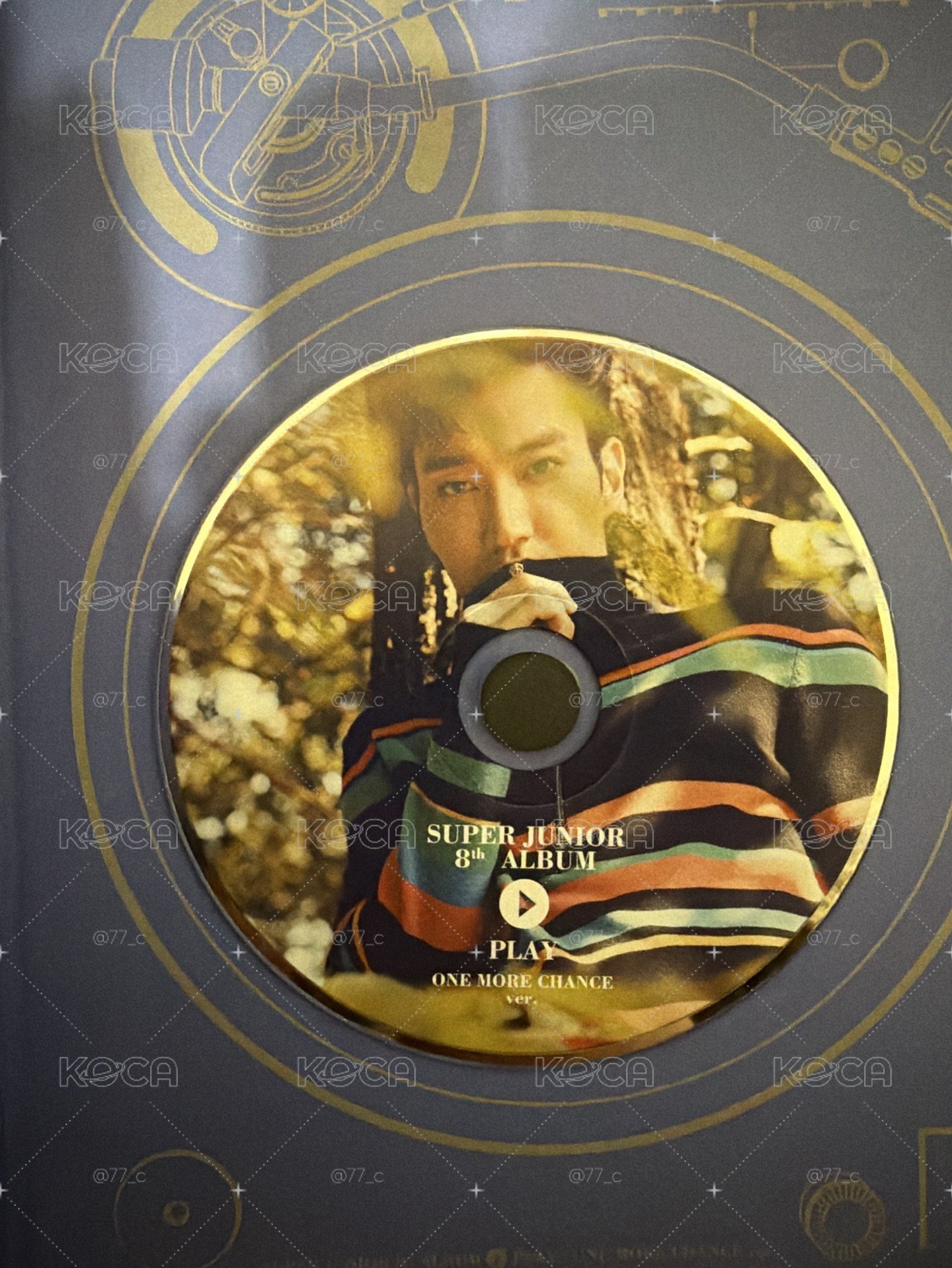 SJ 8輯空專（始源CD)韓版 四角有損