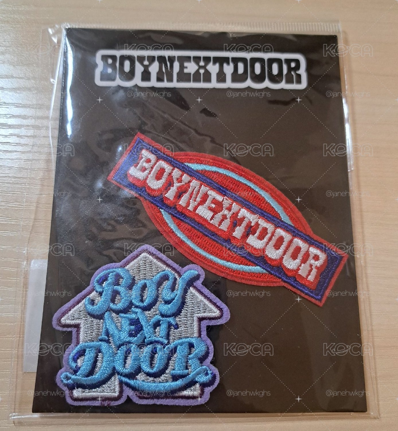 WEGO聯名刺繡布貼特典