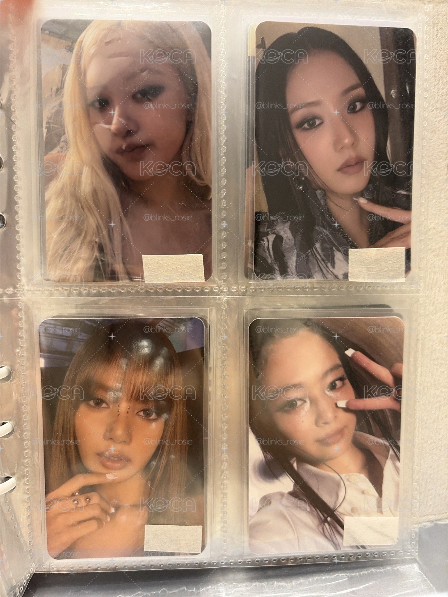 Blackpink 星光卡一整組