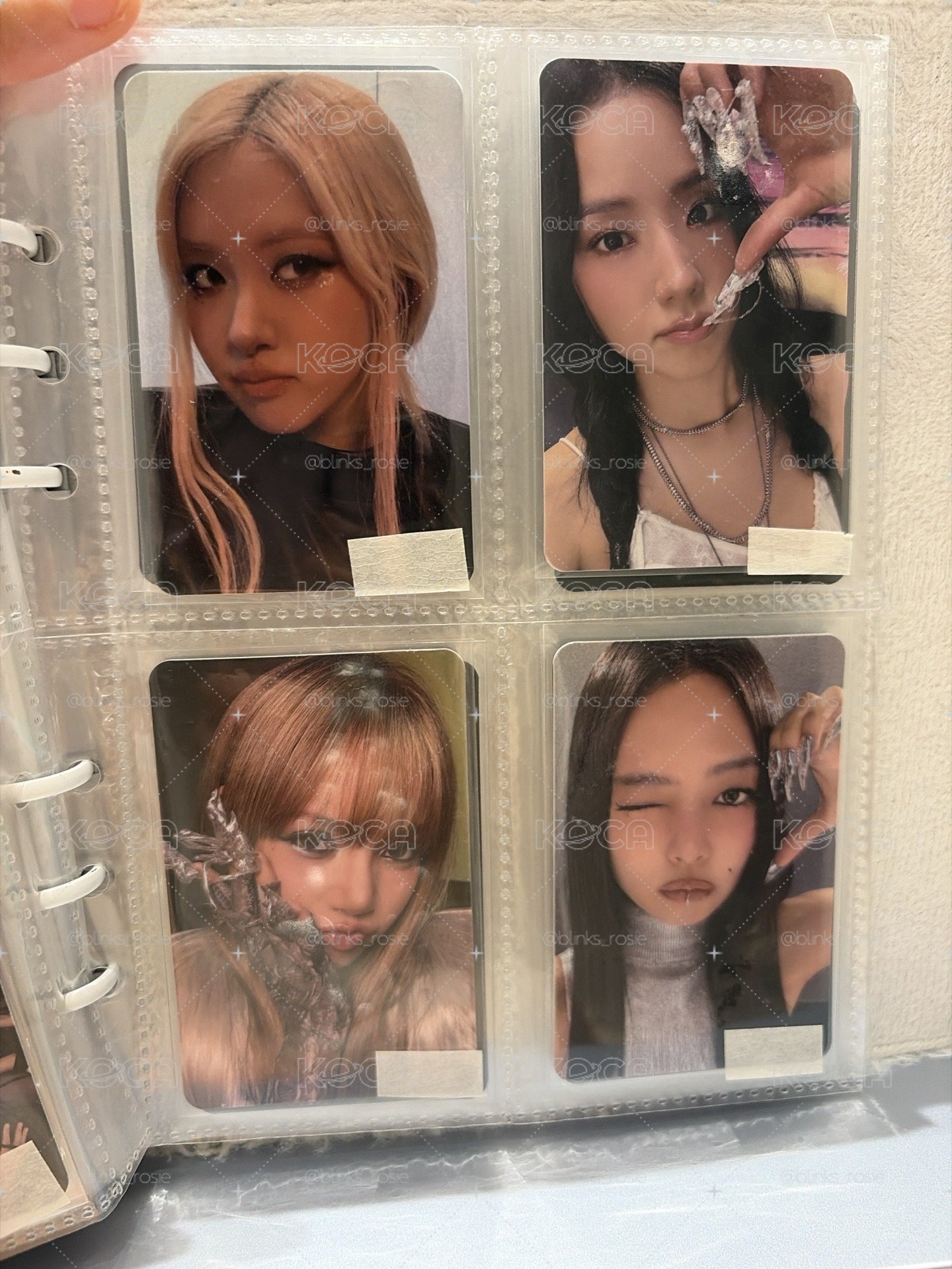 Blackpink 星光卡一整組