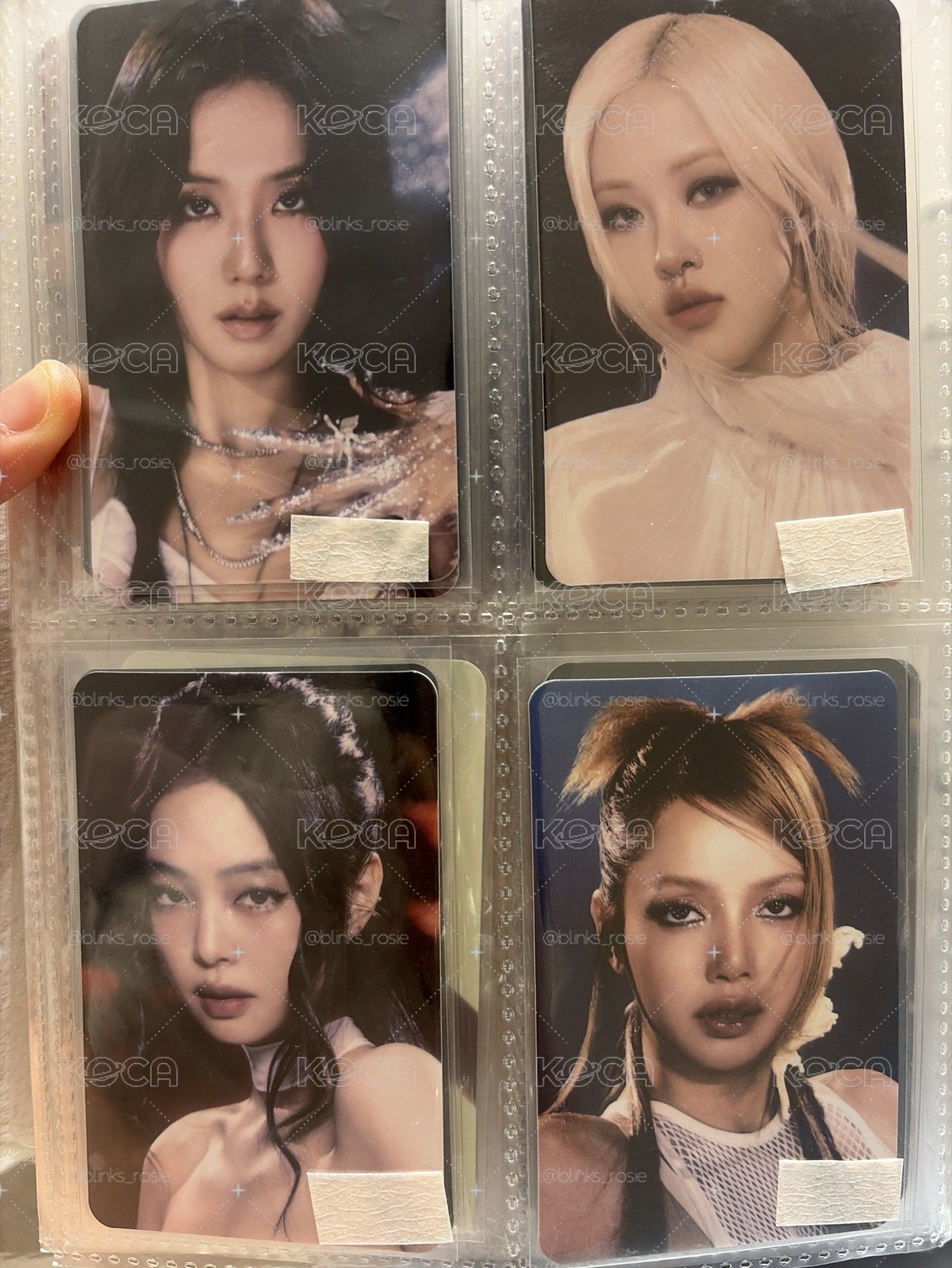 Blackpink 星光卡一整組