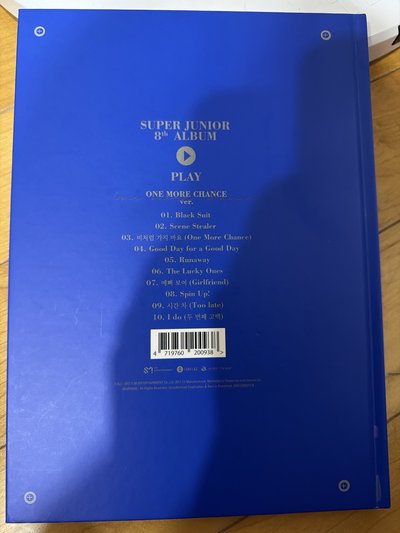 SJ 8輯 台壓（希澈CD)四角有損