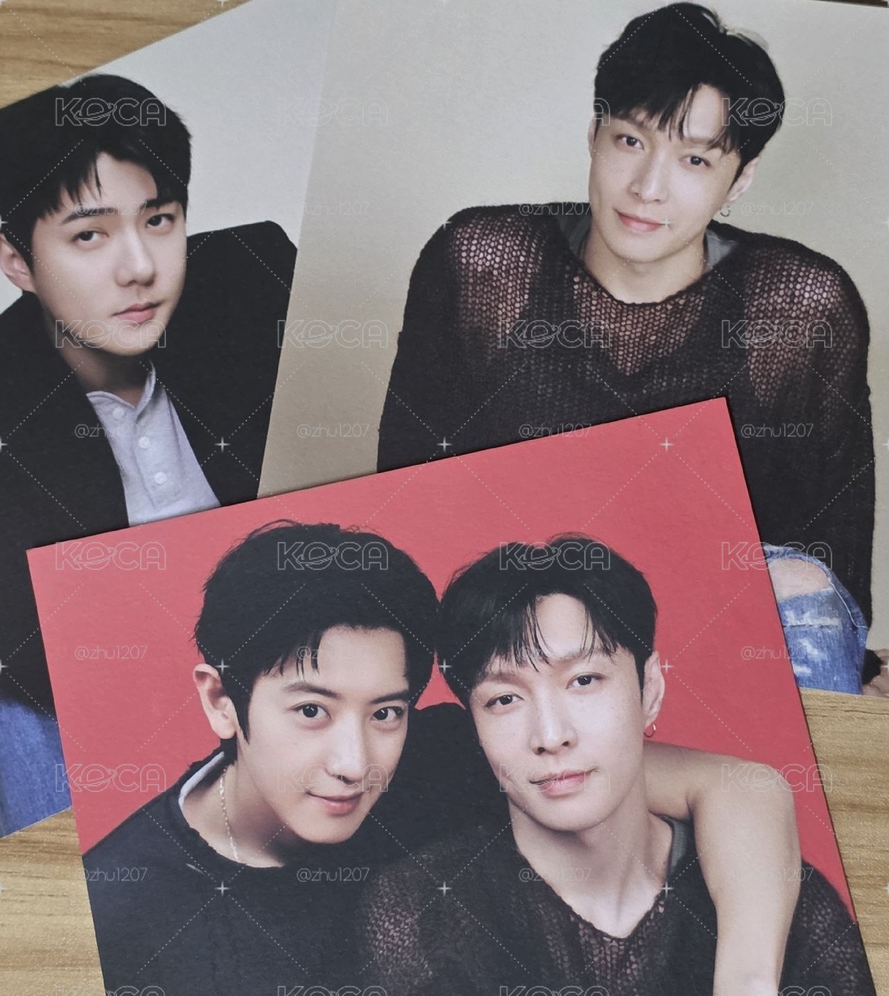 世勳 藝興 燦烈 EXO 2025 FM 周邊 明信片