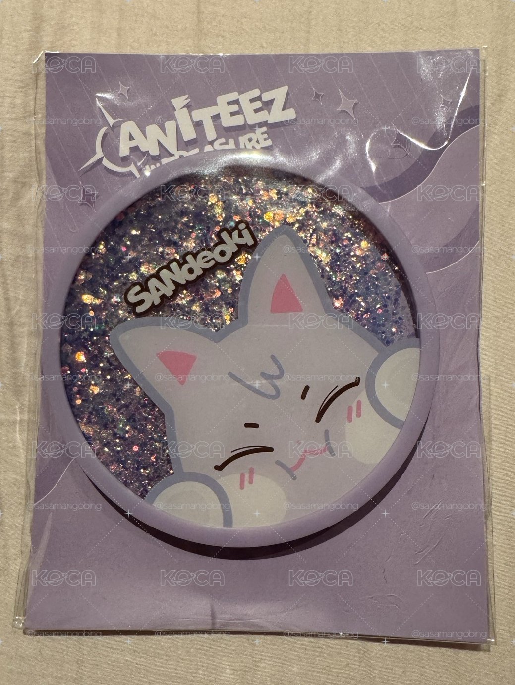ANITEEZ IN TREASURE TAIPEI ONLY 杯墊 
