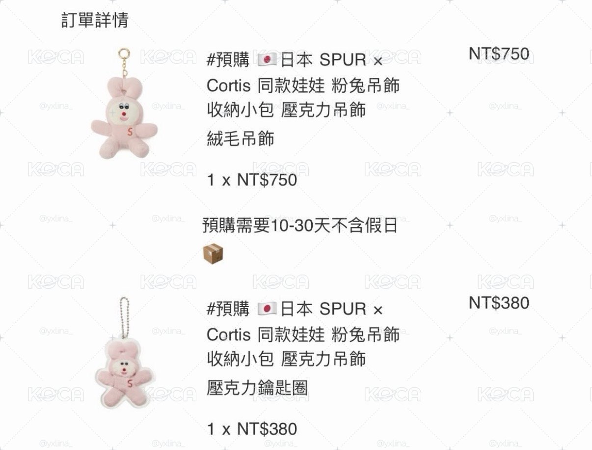 日本 SPUR xCortis 同款娃娃