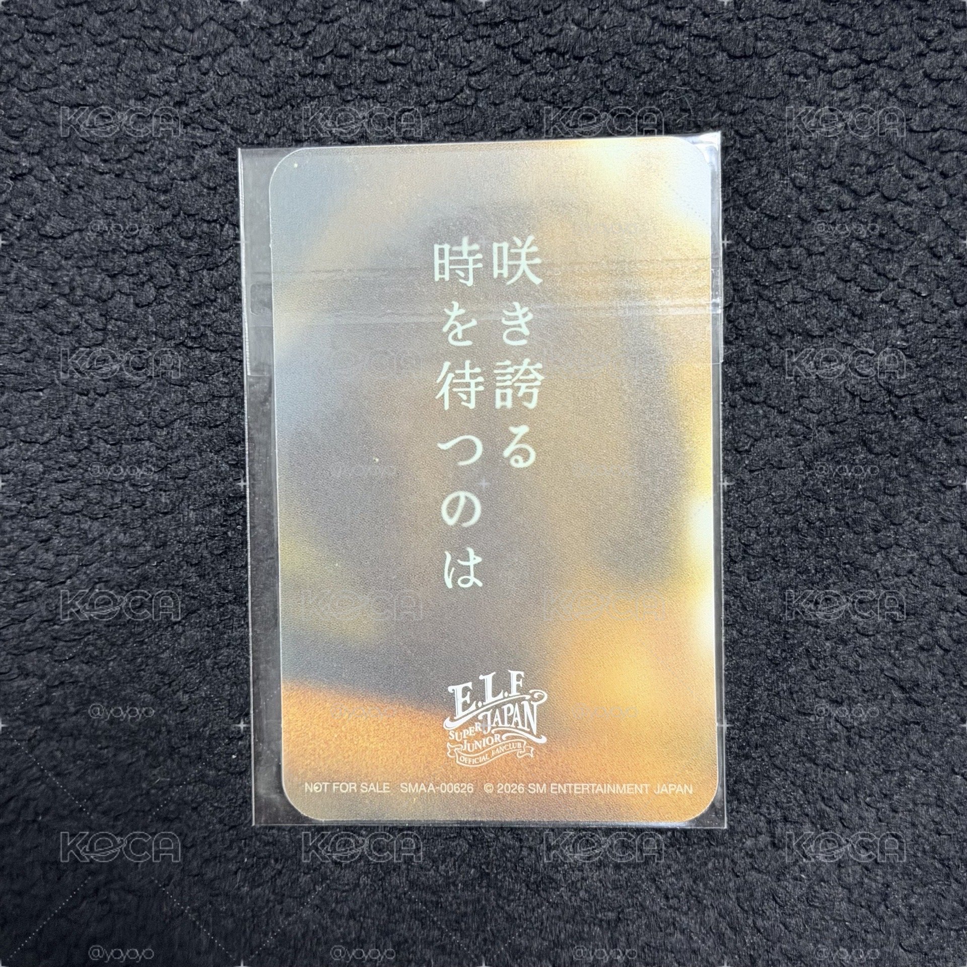 日巡 sm jp 抽選卡 
