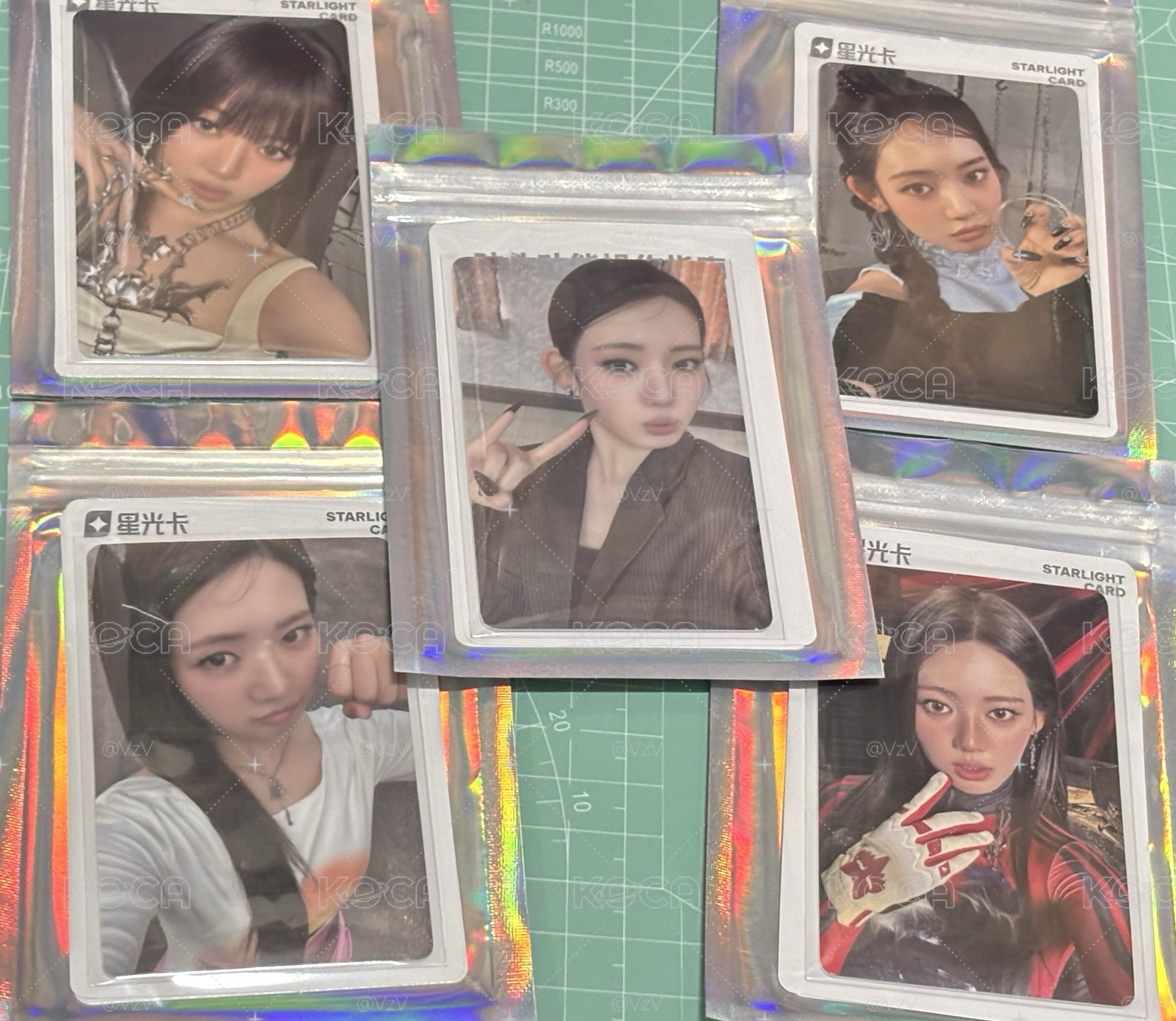 現貨 1-5星茶 춤 (CHOOM) QQ音樂 五星 星光卡 限量珍藏卡