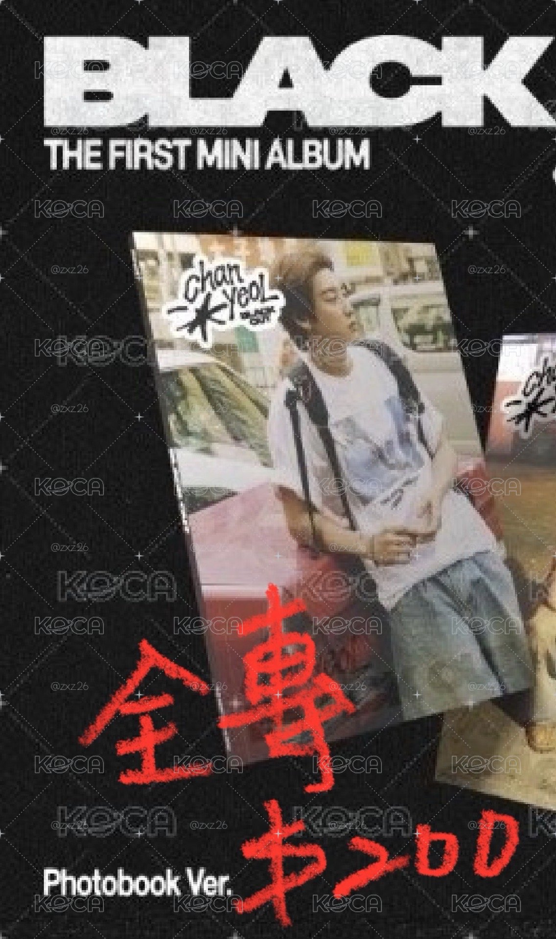 朴燦烈專輯 兩張不拆