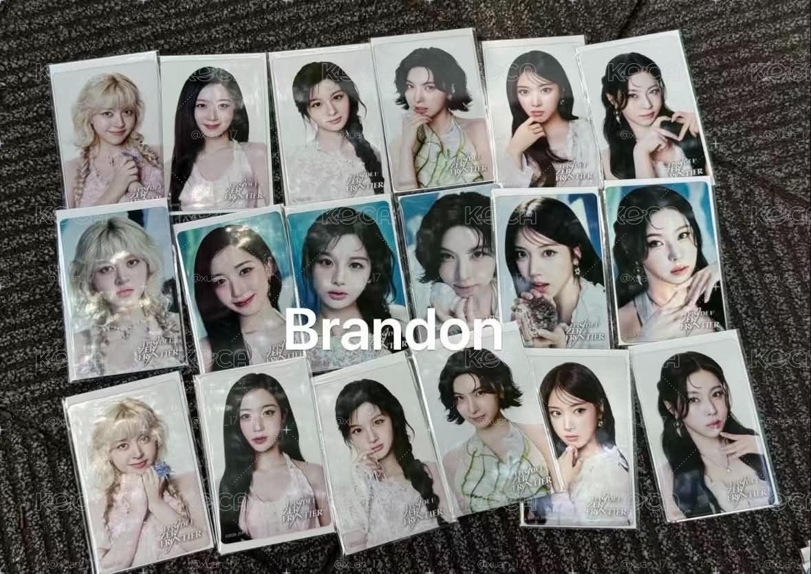 世巡 JYP JAPAN 線下參加賞 透明卡 周邊卡 