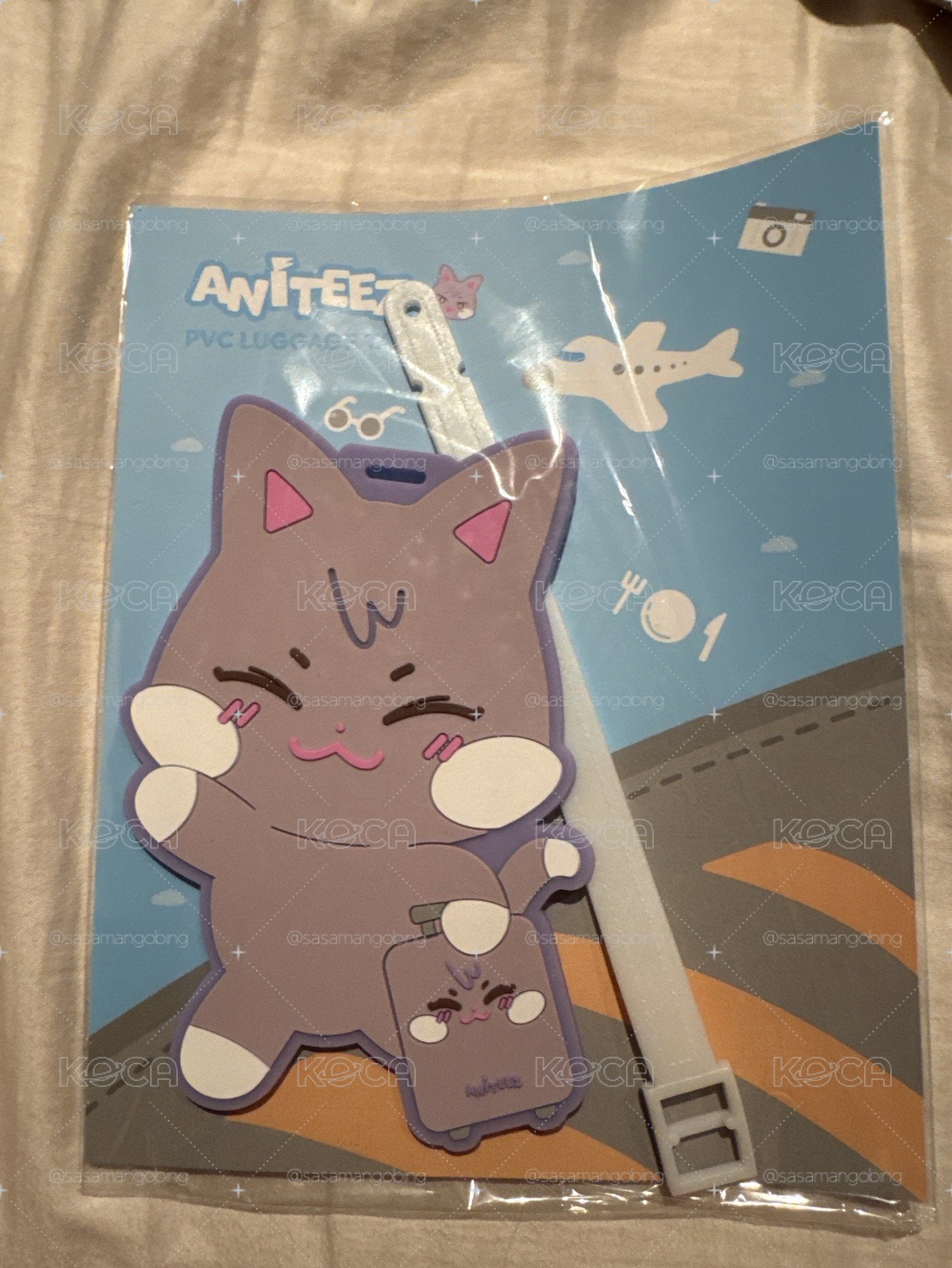 ANITEEZ IN THE CALLING 行李吊牌 PVC LUGGAGE TAG 無小卡