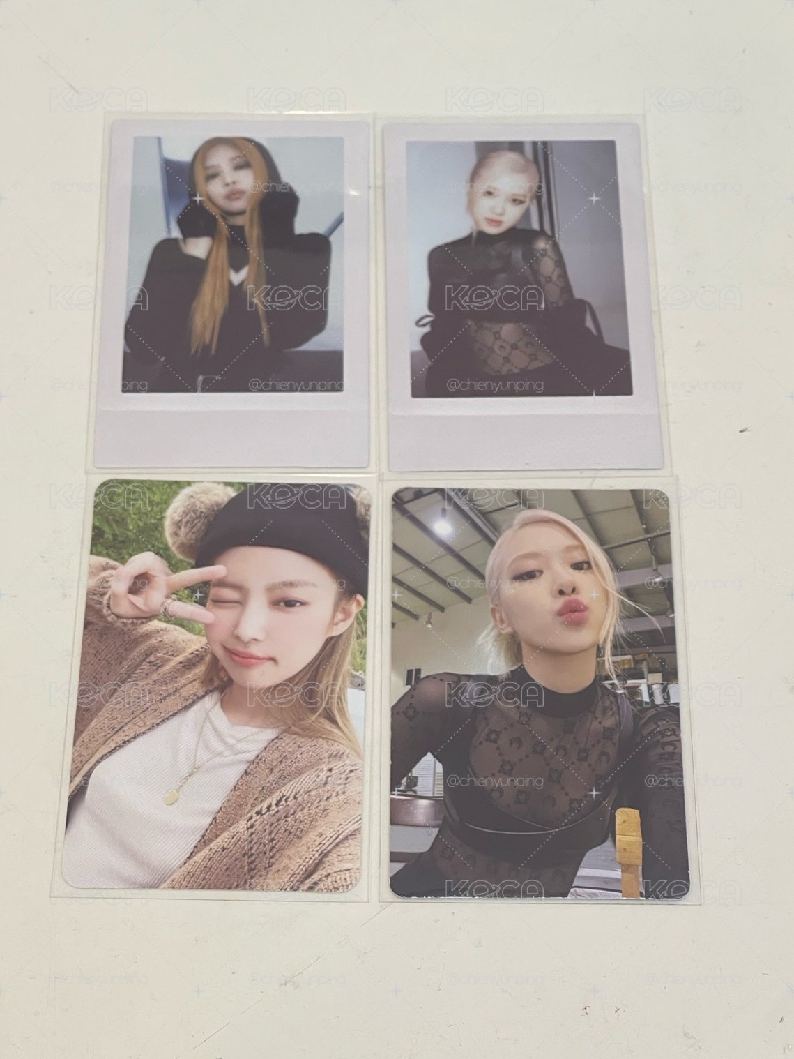 Blackpink Jennie & Rose 專卡