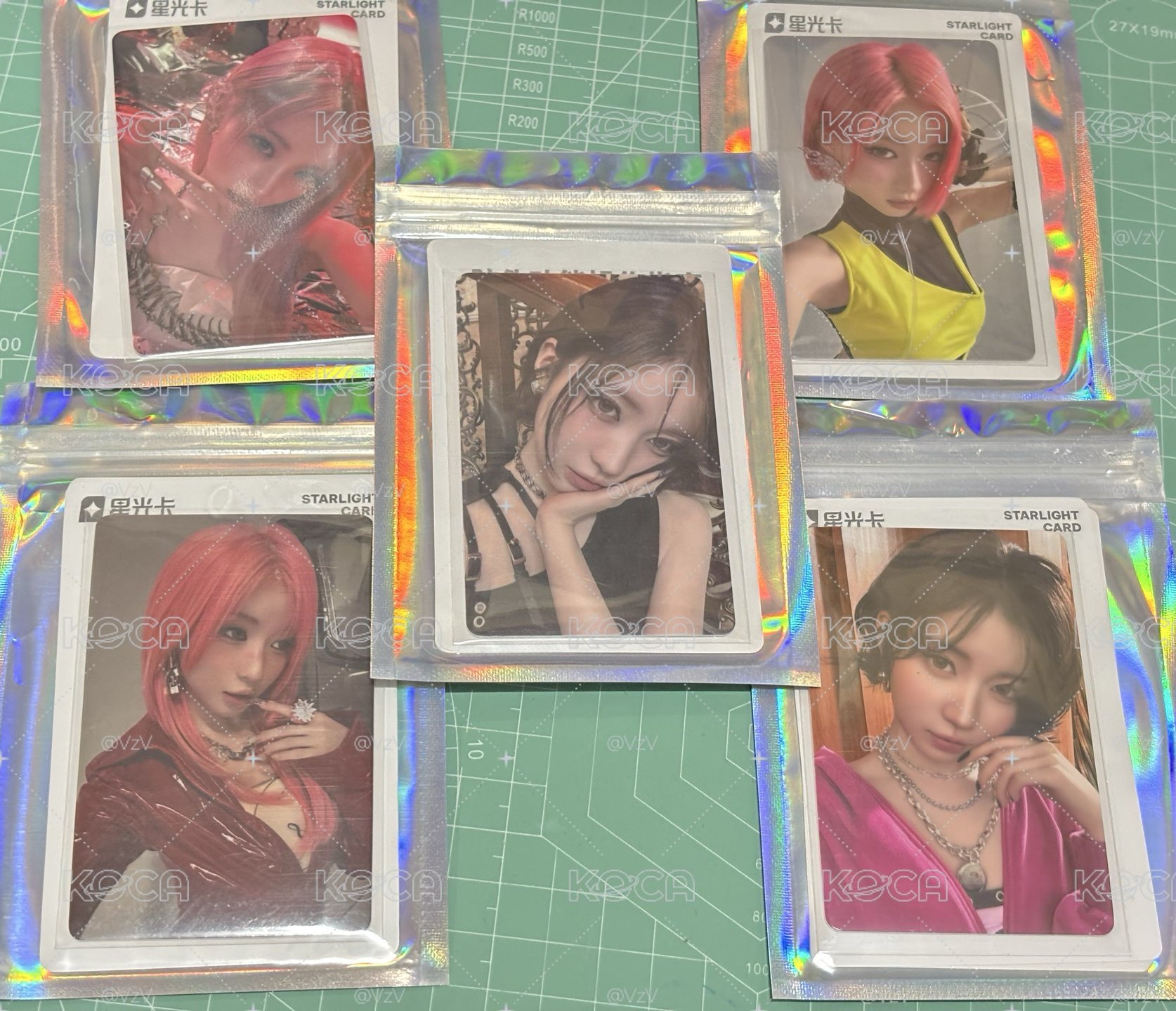 現貨 1-5星角 춤 (CHOOM) QQ音樂 五星 星光卡 限量珍藏卡