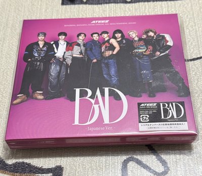 BAD(JP ver.）初回盤A 鍾浩全專（含應募卷一張）