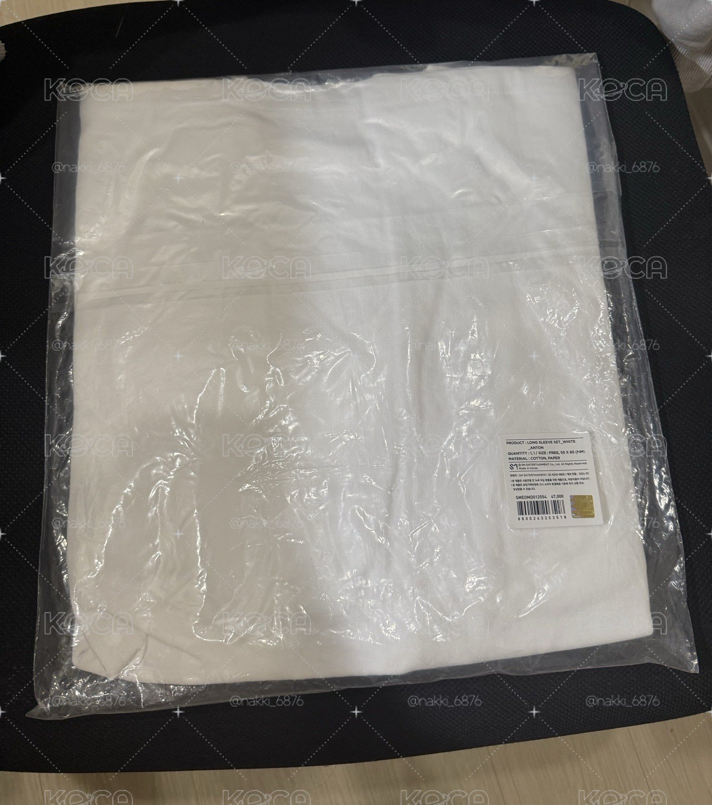 RIIZE 情人節白色長袖T shirt 