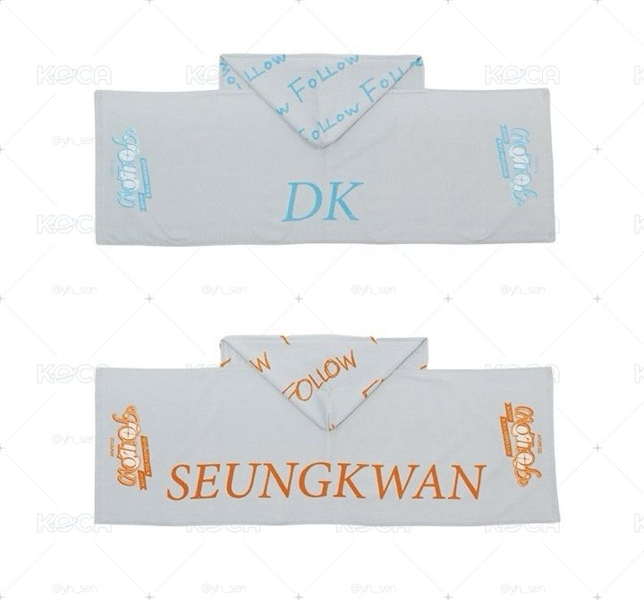 【SEVENTEEN 全新現貨】FOLLOW AGAIN TO JAPAN 毛巾 毛巾帽