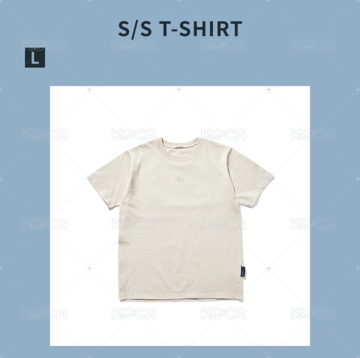 [ACT : PROMISE EP.2 JAPAN] S/S T-SHIRT TXT日巡週邊T 尺寸L