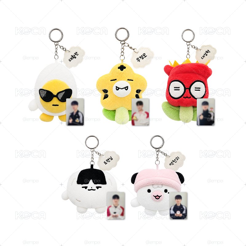 T1 T1klz Plushie Keychain 娃娃含卡
