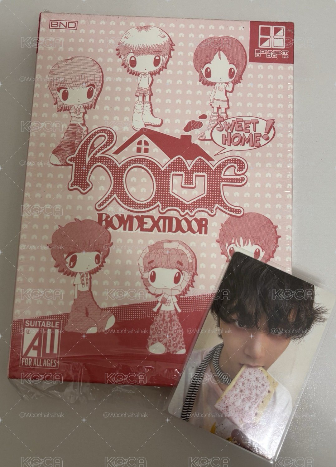 HOME 專輯單封 SWEET HOME ver. 