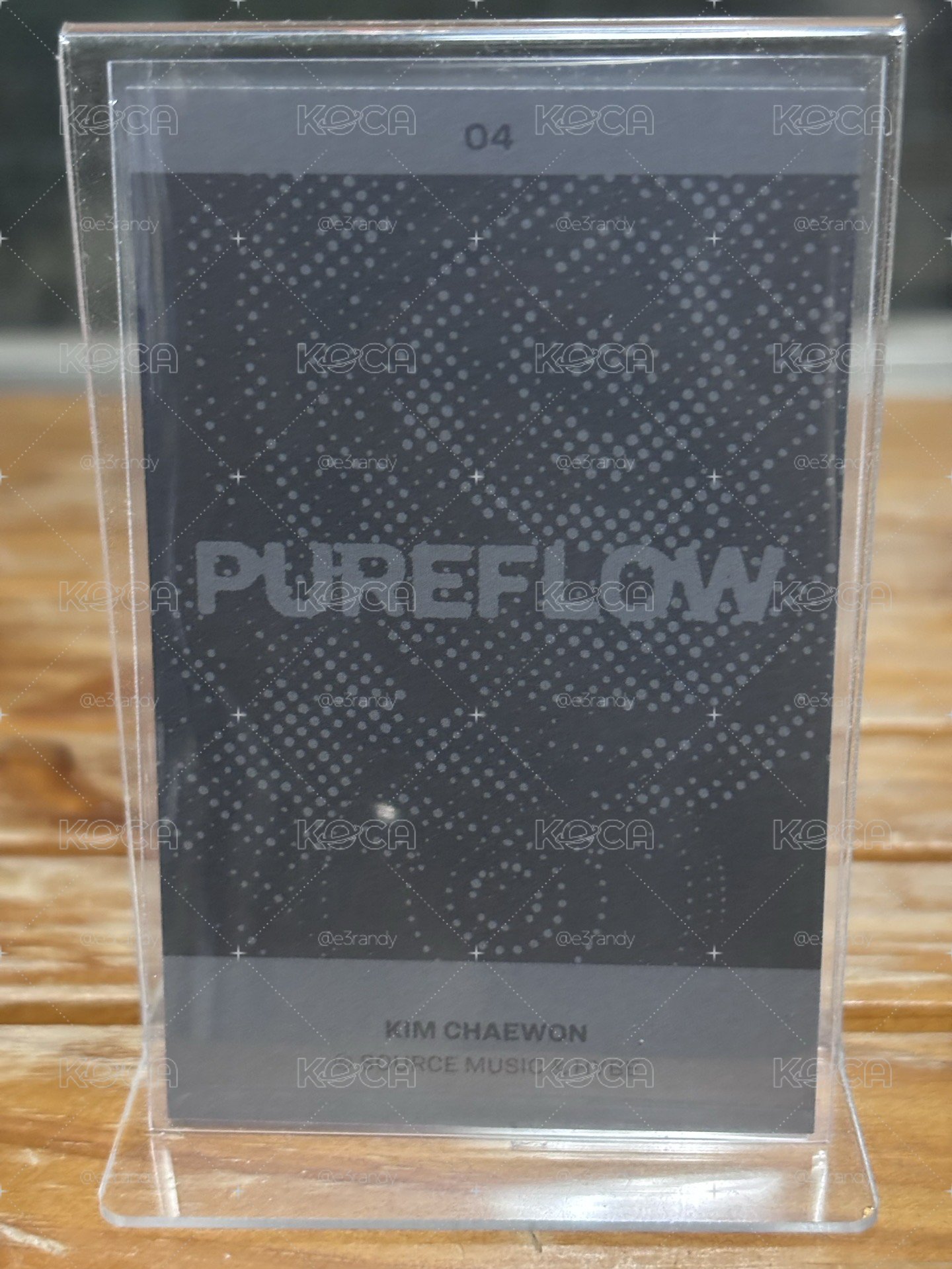 金采源 CHAEWON PUREFLOW 隨機卡包 拍立得 04