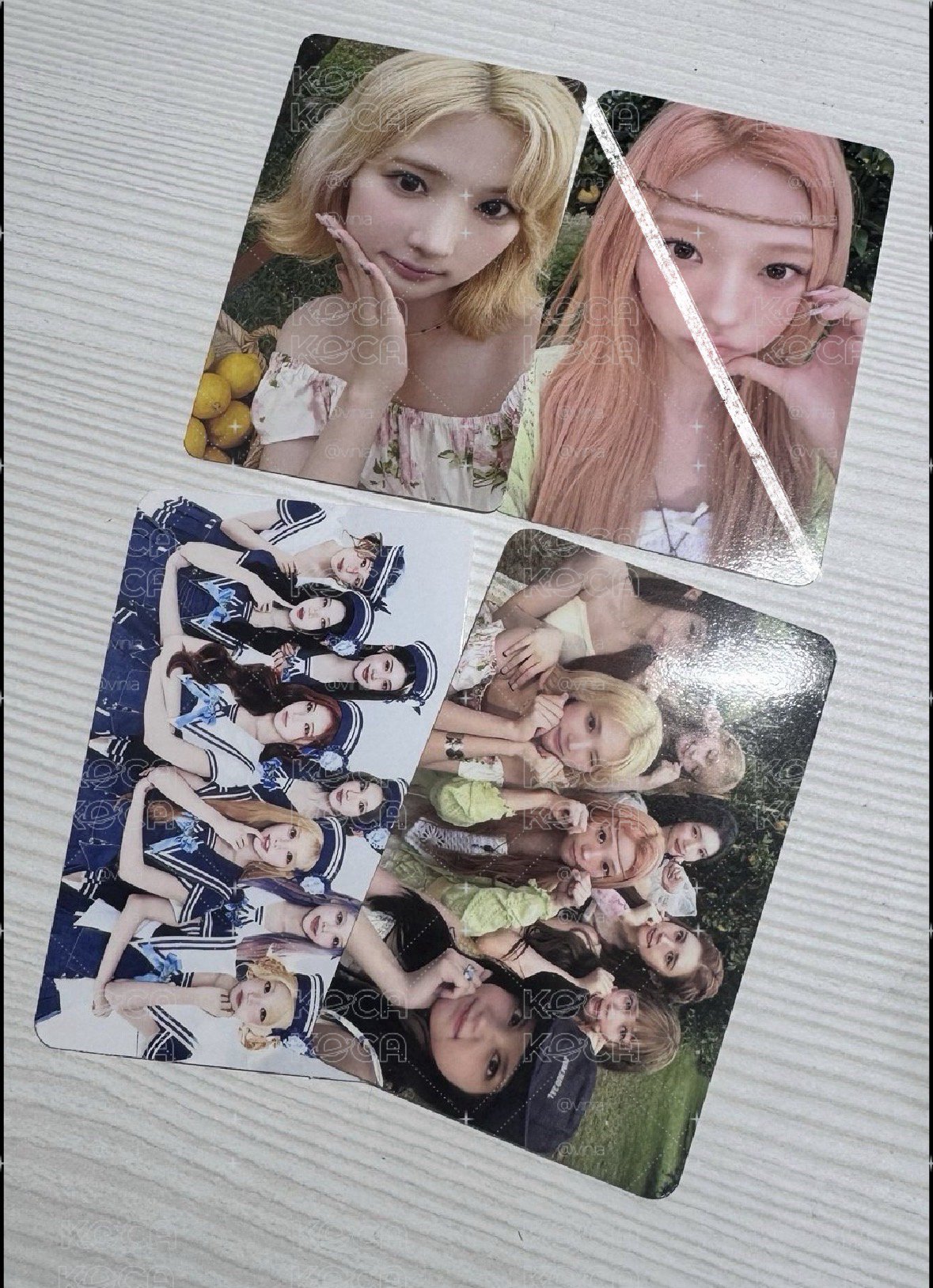 . ⸝⸝hmv jiwoo+兩張團卡